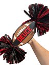 Personalized Football Cheer Pom Sign Custom Football Spirit Stick